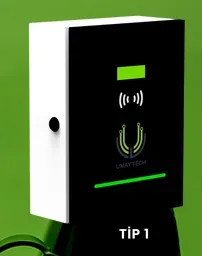 AC Araç Şarj İstasyonu 2x3,7kW Monofaze