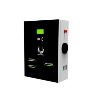 AC Araç Şarj İstasyonu 3x22kW Trifaze  (Trifaze Tip2 3 Priz)