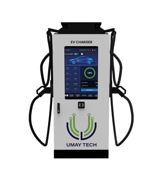 DC Araç Şarj Ünitesi 320kW 2 CCS2 DC Soket Çıkışlı Tip4 - DC Controller Sıvı soğutmalı kablo sistemi